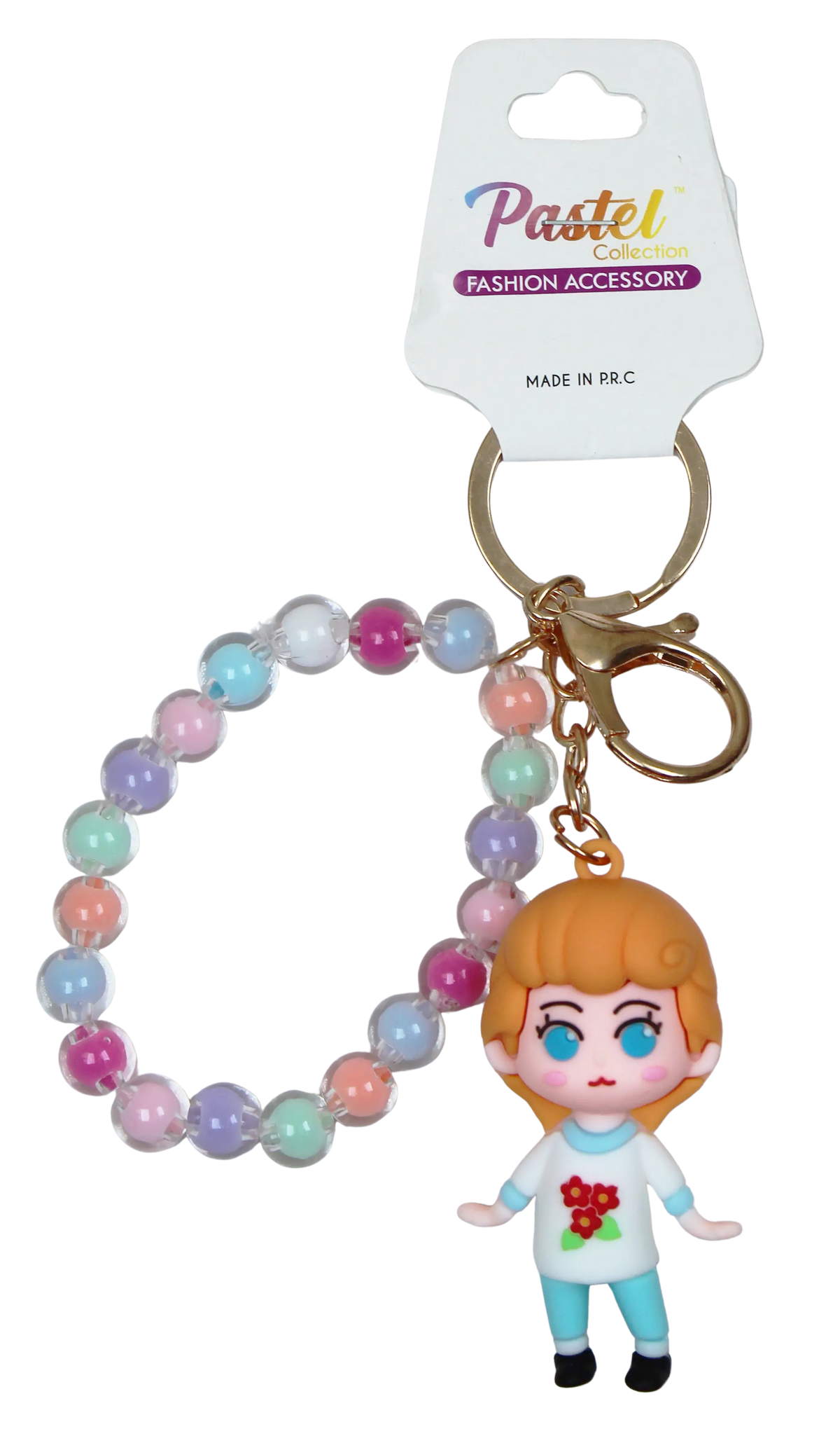 Joia Disney Princess Keychain – Beaded Charm Key Ring JOIA TRADING CO.
