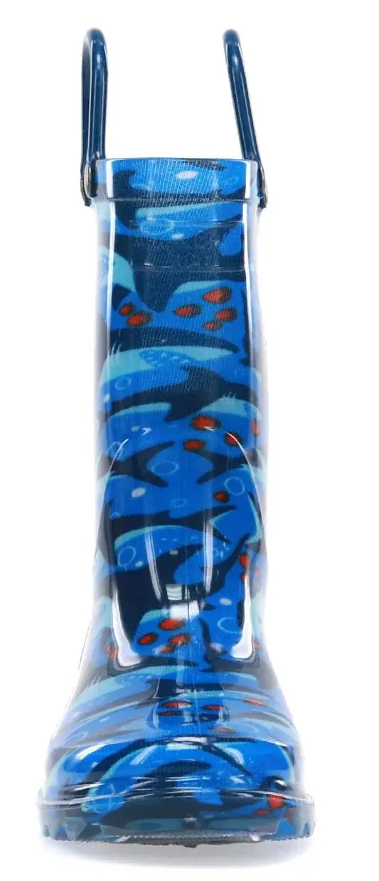 Toddler Western Chief Shark Chase Lighted Boots – Splashy Adventures with Light-Up Fun Product variant