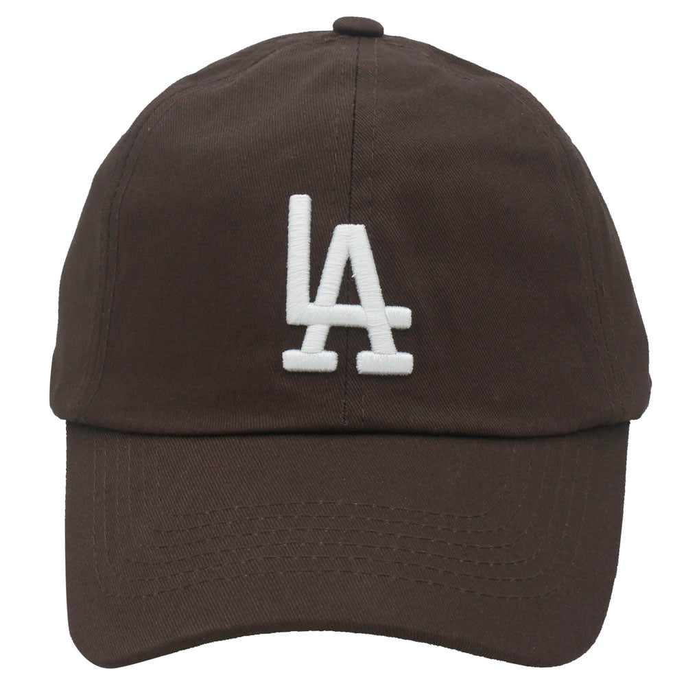 Joia LA Baseball Cap – Classic Embroidered Logo Hat DARK BROWN / EA JOIA TRADING CO.