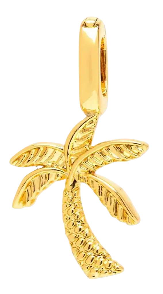 Pura Vida Harper Palm Tree Charm – Tropical Custom Jewelry PURA VIDA BRACELETS