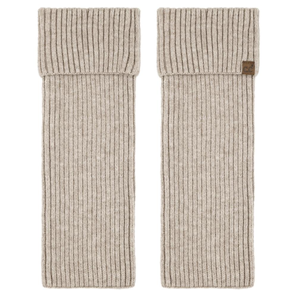 C.C. Rib Knit Leg Warmers – Soft & Stylish Cold-Weather Accessory JOIA TRADING CO.