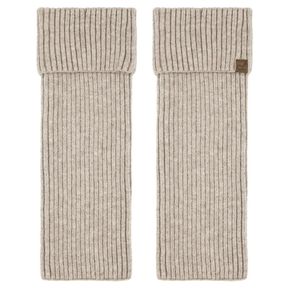 C.C. Rib Knit Leg Warmers – Soft & Stylish Cold-Weather Accessory JOIA TRADING CO.