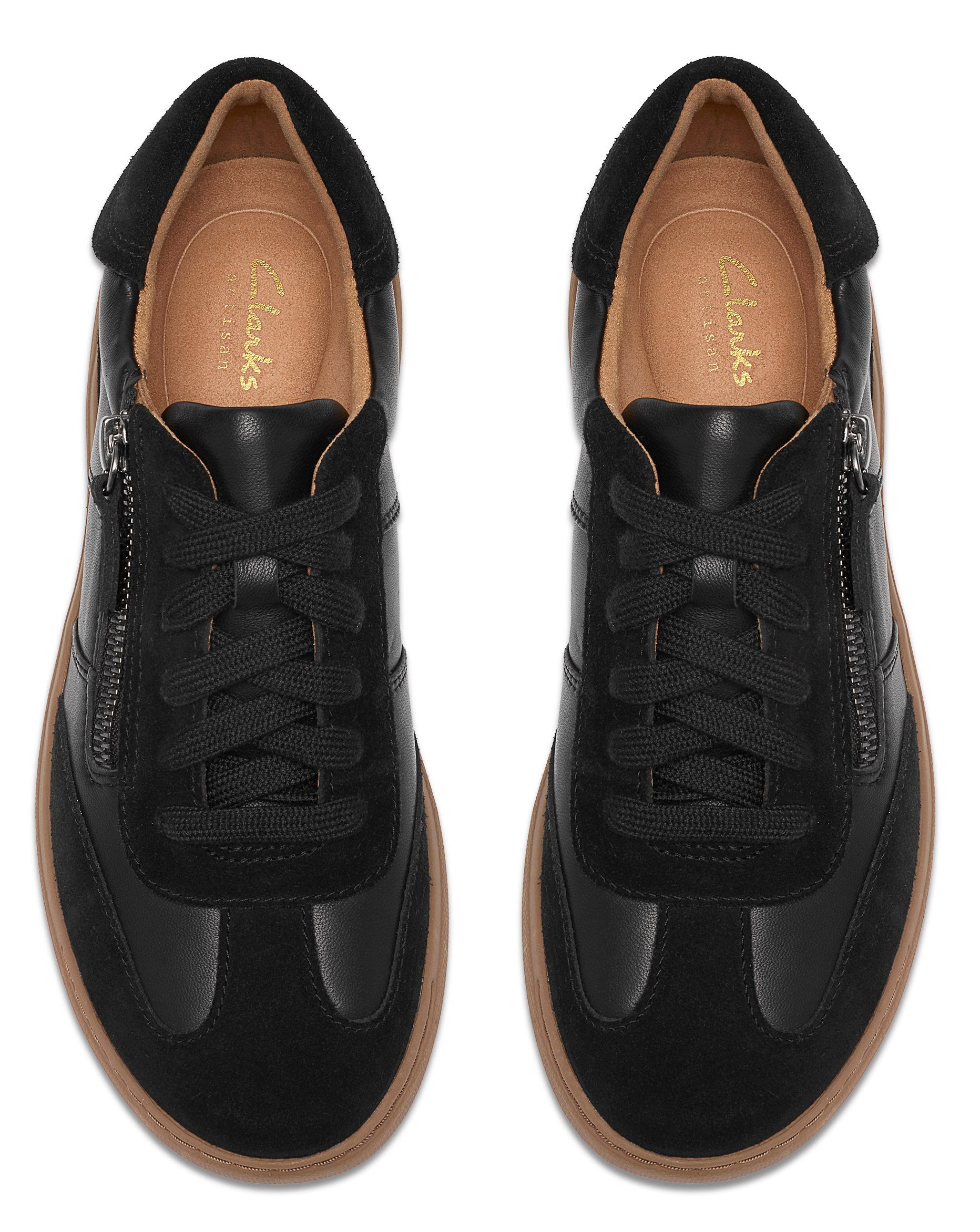 Women's Clarks Nalle T-Toe Sneakers – Sporty Style with Elevated Comfort