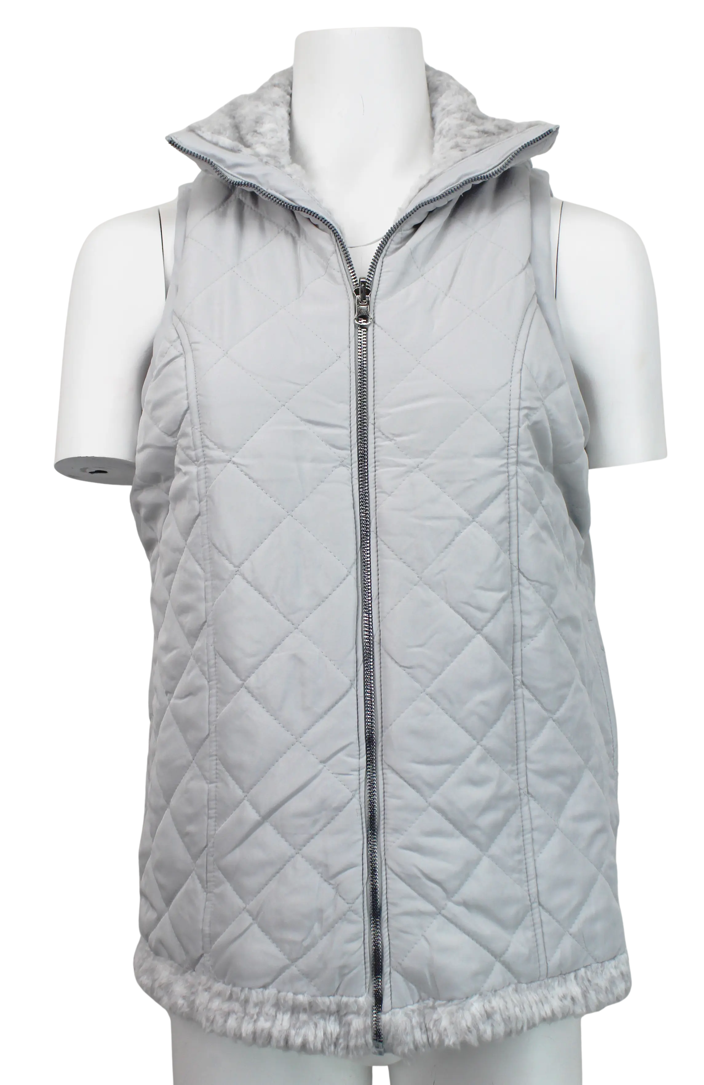 Keren Hart Autumn Baby Reversible Vest – Faux Fur & Quilted Style KEREN HART