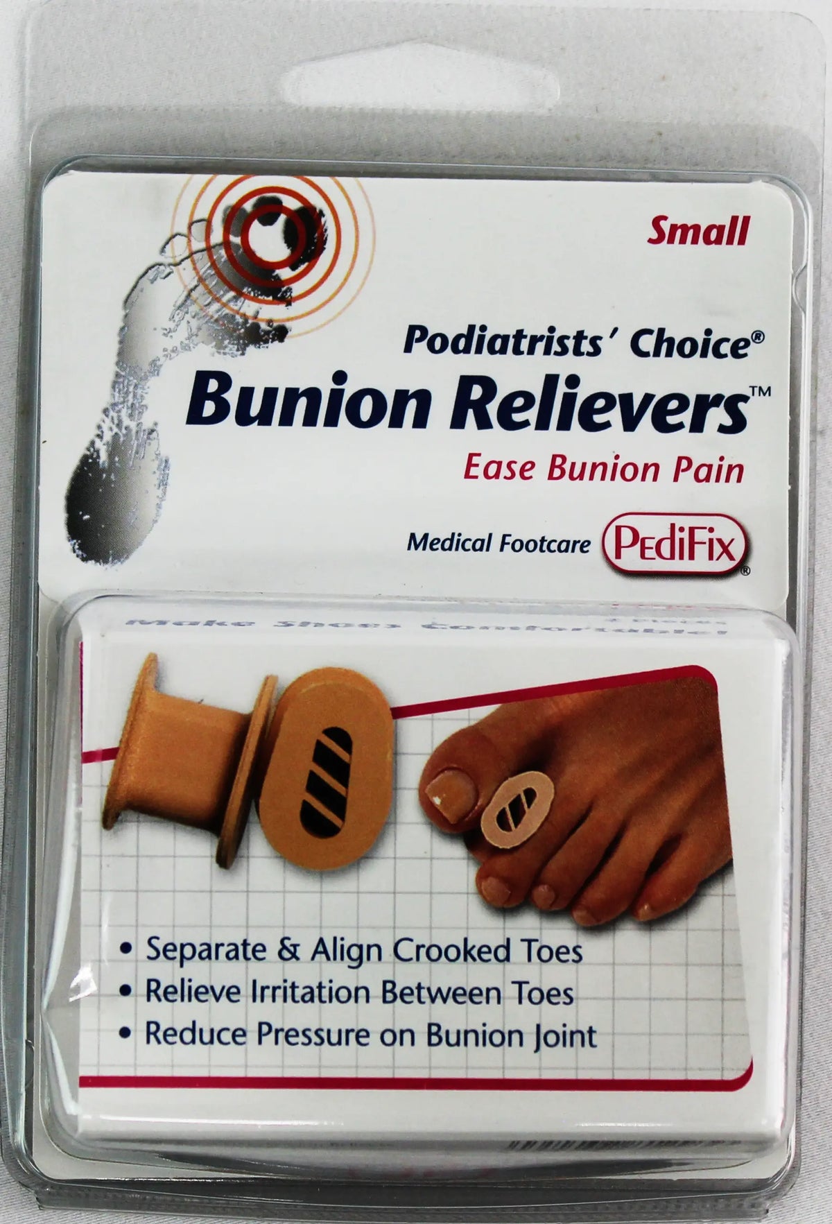 PediFix Podiatrists' Choice Bunion Relievers – Align & Soothe Toes PEDIFIX