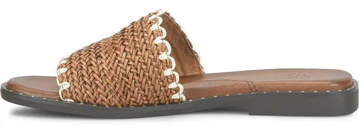 Women's Sofft Elsa Slide Sandals – Woven Summer Flat Sandals SOFFT