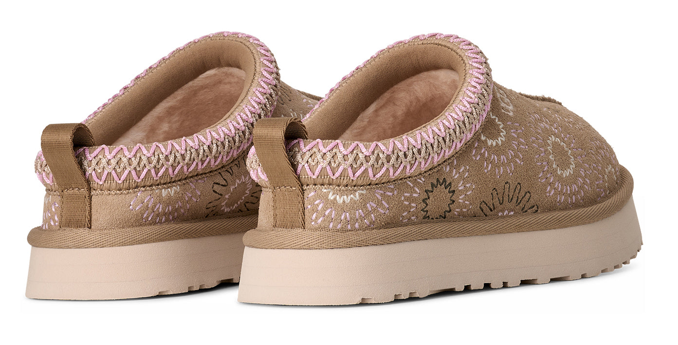 Kids’ UGG Tazz Sun Stitch – Cozy Embroidered Slip-On UGG