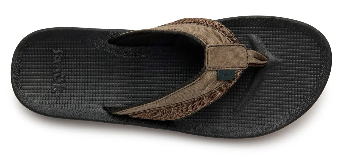 Men's Sanuk Cosmic Seas Mesh Sandals – Flip Flops with Arch Support SANUK
