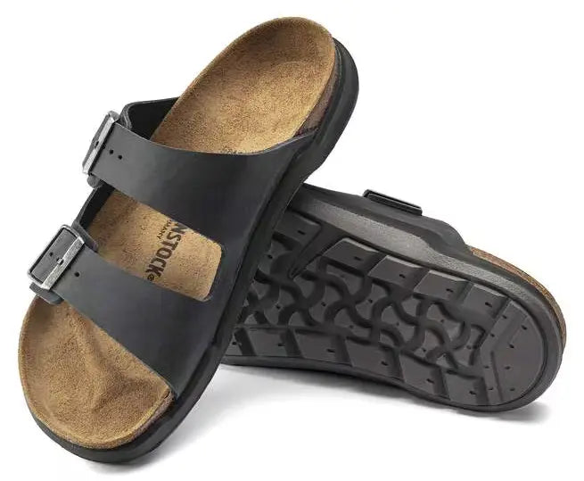 Men's Birkenstock Arizona Crosstown – Cork Footbed Oiled Leather Sandal BIRKENSTOCK