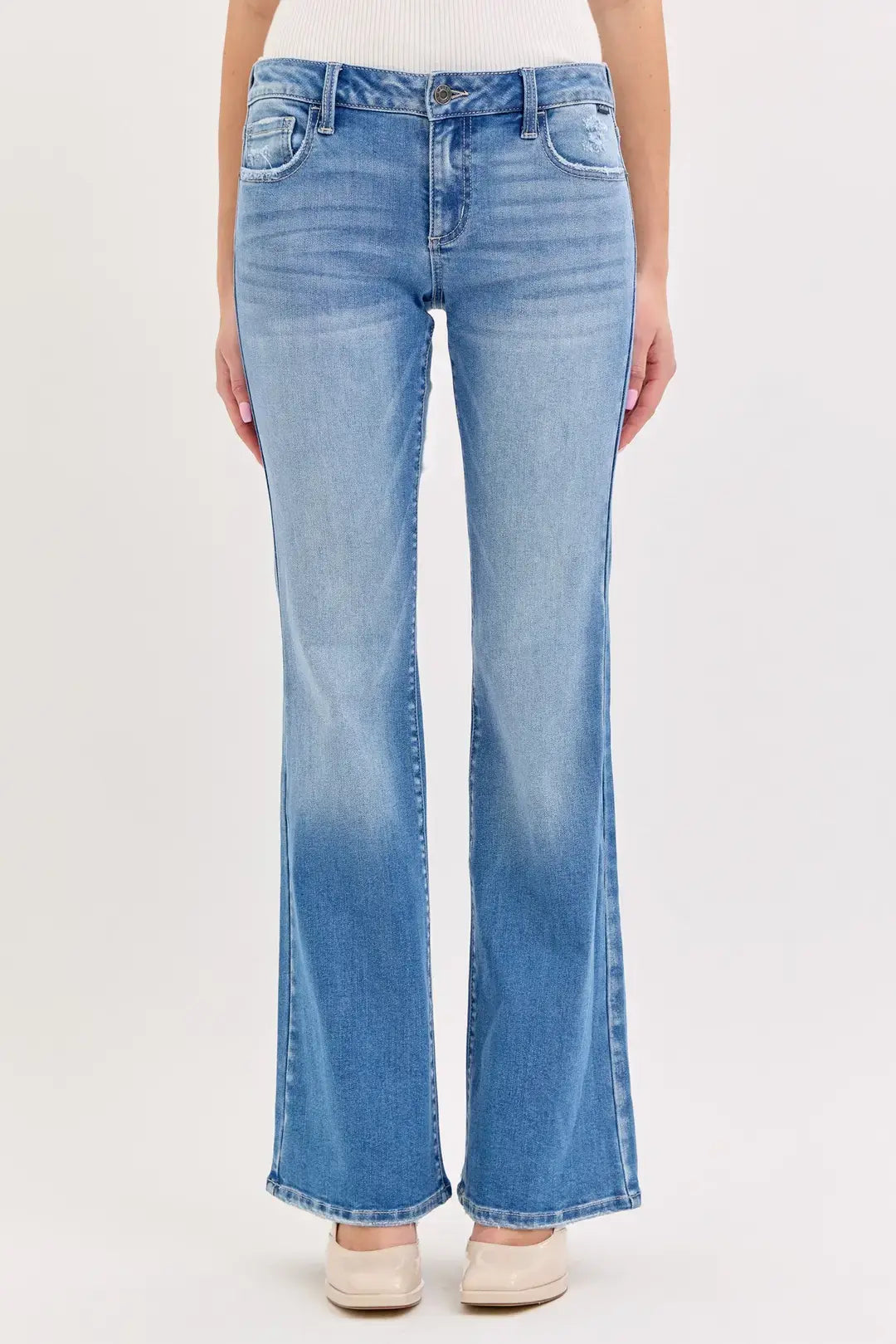 Cello Amelia Low Rise Flare Jeans – A Classic Flare with a Modern Fit Product variant