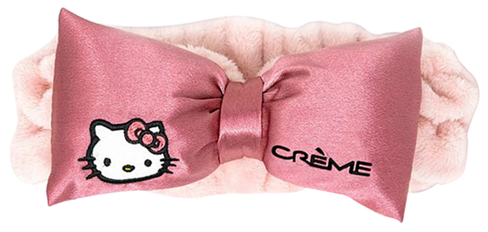 Joia Hello Kitty Silk Bow Plush Spa Headband – Cute & Cozy JOIA TRADING CO.