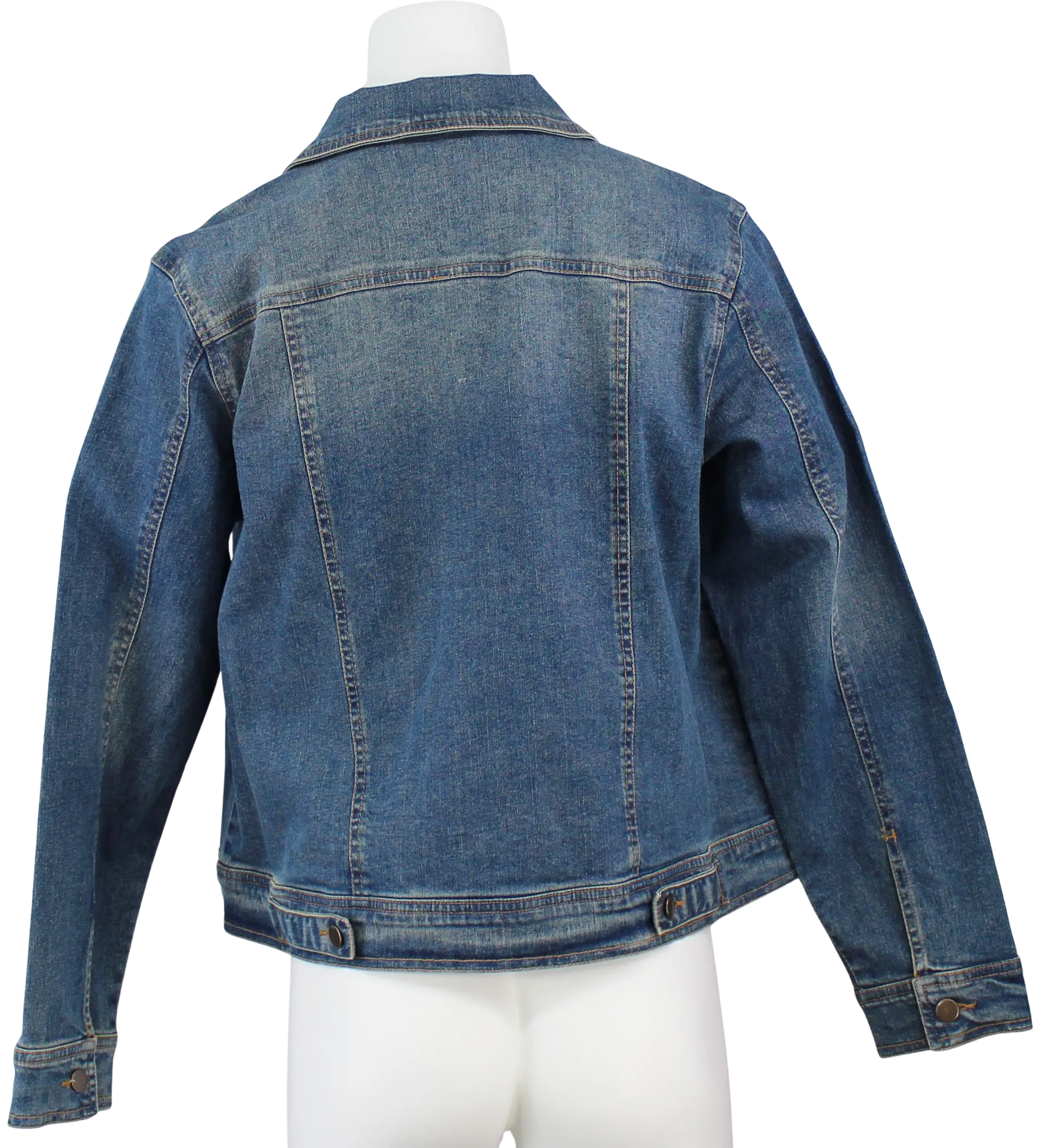 Keren Hart Denim Jacket – Washed Black Stretch Denim for Everyday Style KEREN HART