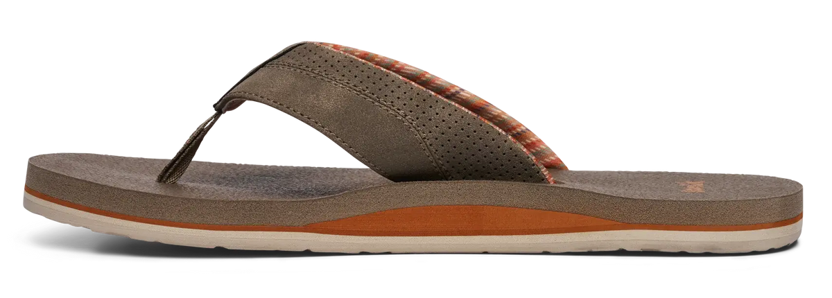 Men's Sanuk Beer Cozy IV Sandals – Lightweight Comfort Flip Flops SANUK