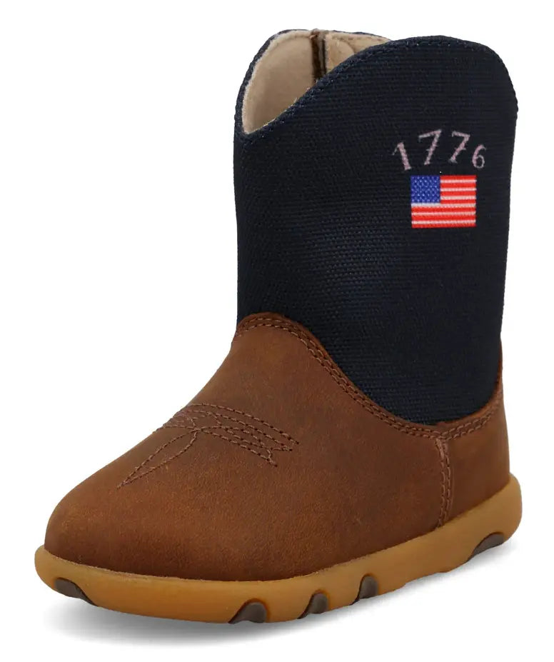 Infant Twisted X Driving Moc Boot – Patriot Western Style Boot TWISTED X