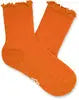Women's Karsyn Lettuce Edge Sock DARK-APRICOT UGG