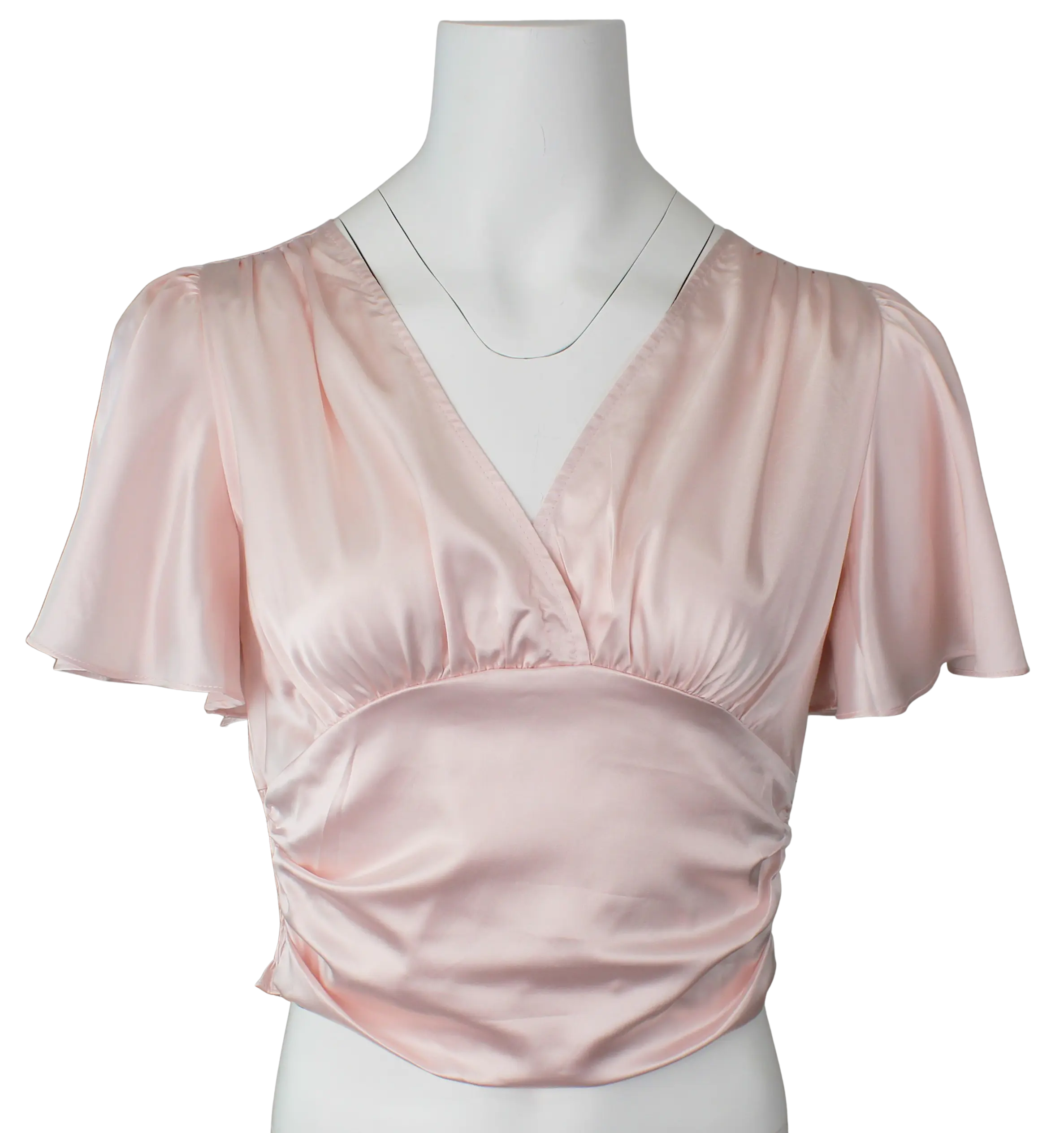 Timing Sunset Dreaming Top – Flutter Sleeve Crop Top TIMING INC