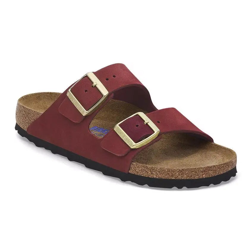 Birkenstock Arizona Soft Footbed Nubuck – Women's Comfortable Sandal BIRKENSTOCK