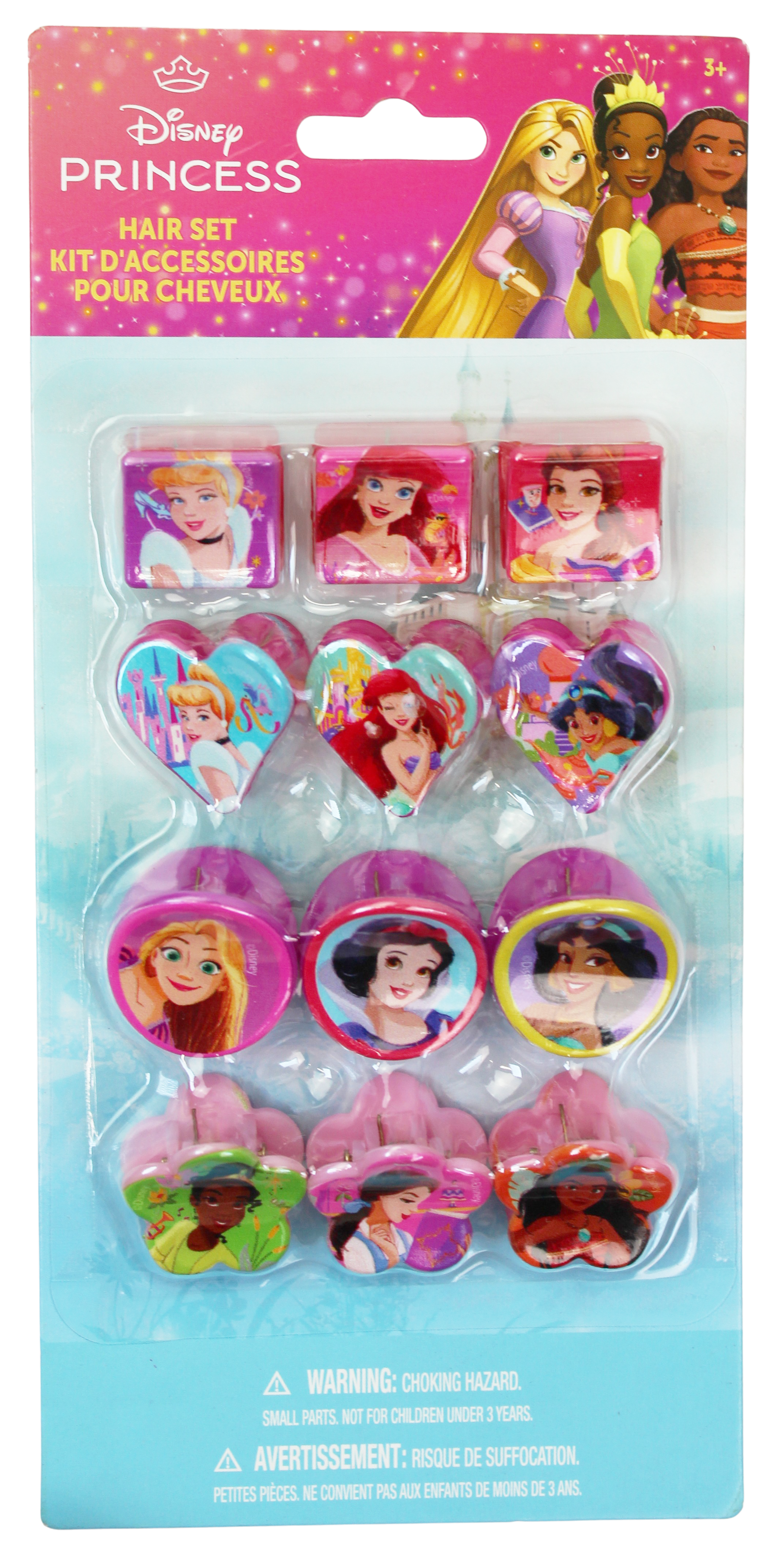 Joia Disney Princess Hair Clip Set – Disney-Themed Kids Clips JOIA TRADING CO.