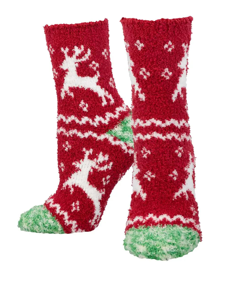 Women's Joyous Reindeer Socks SOCK SMITH