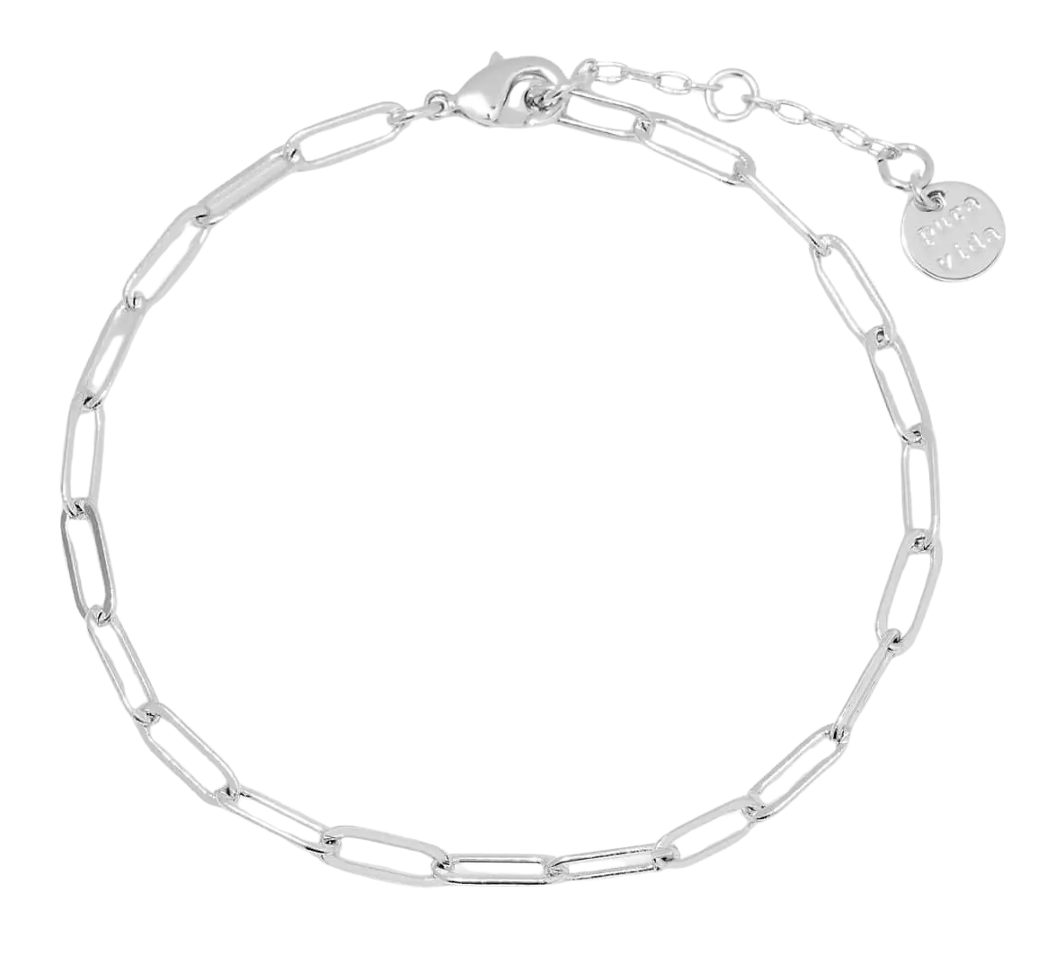 Pura Vida Harper Paperclip Chain Bracelet – Add Your Favorite Charms PURA VIDA BRACELETS
