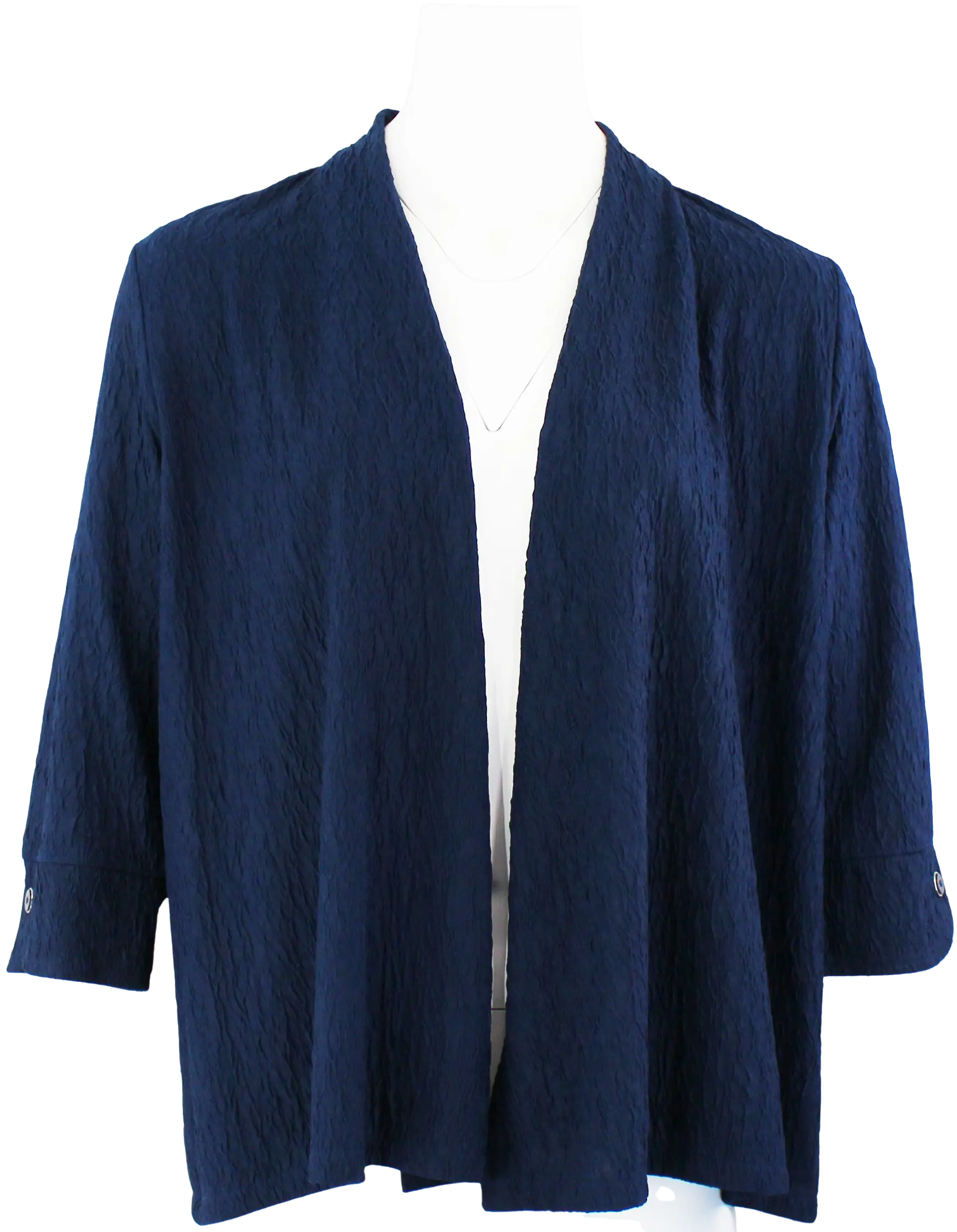 L. Hamrick Better Together 3/4 Jacket – Chic, Lightweight & Effortlessly Stylish PHANTOM-INK-XL L HAMRICK
