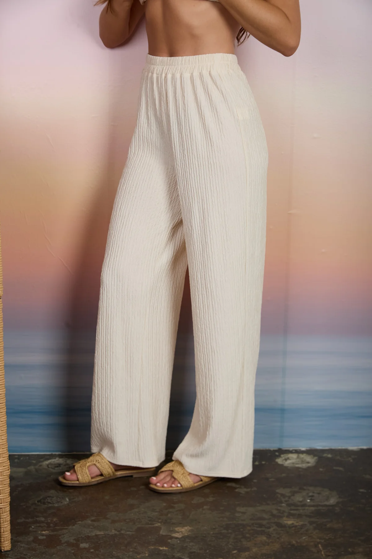 Blu Pepper Summer Tide Pants – High Waist Lounge Pants BLU PEPPER