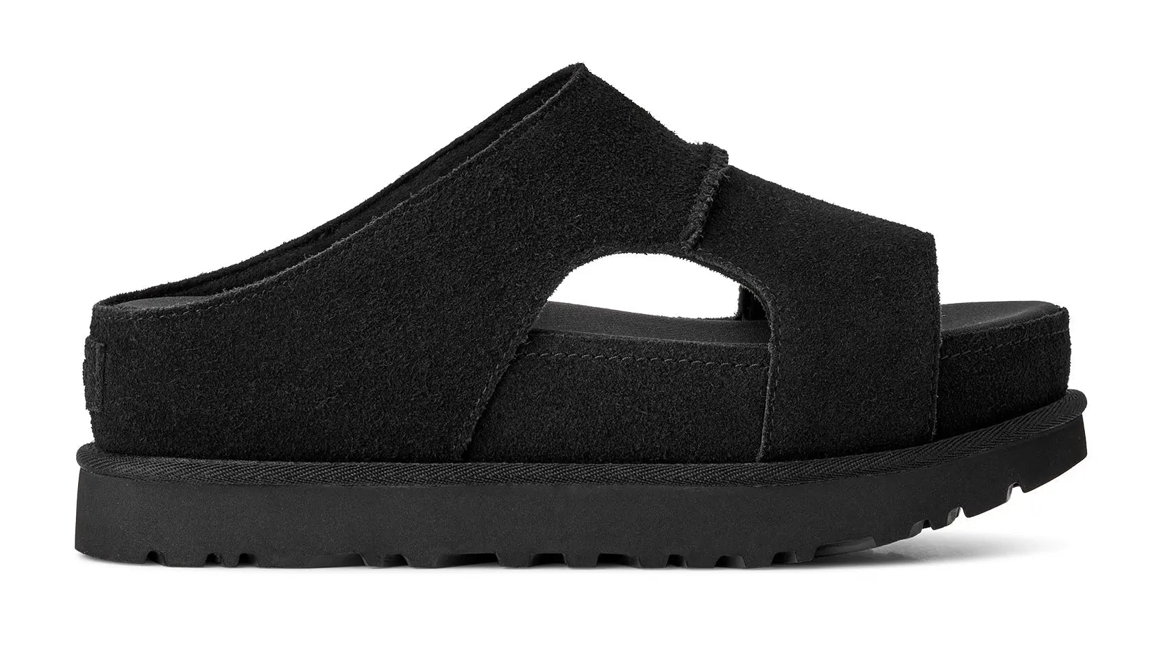 Women's UGG Goldenstar Hi Cutout Slide – Suede Slip-On Sandals UGG