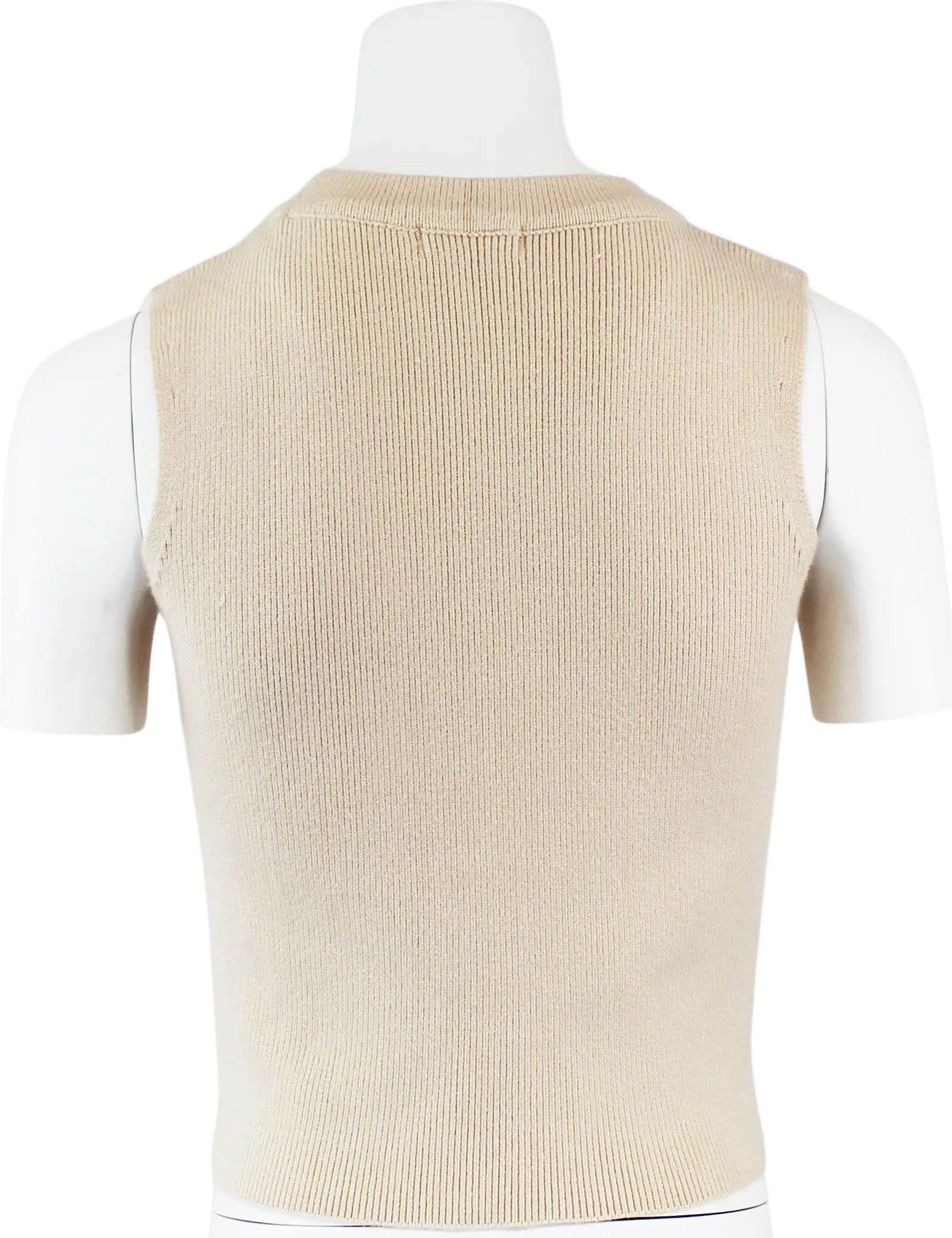 Mob Ref Katara Top Sweater Vest – Cropped Button-Front Knit MOD REF
