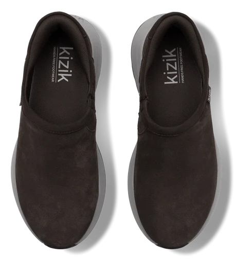 Men's Kizik Juno 2 Moc – Hands-Free Suede Slip-On Shoes KIZIK