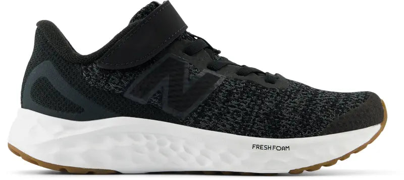 New Balance Fresh Foam Arishi v4 Bungee Laces With Top Strap – Kids' Comfort Sneakers NEW BALANCE