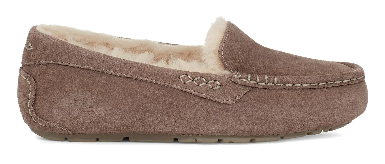 Women's UGG Ansley – Classic Suede Moccasin with Wool Lining UGG