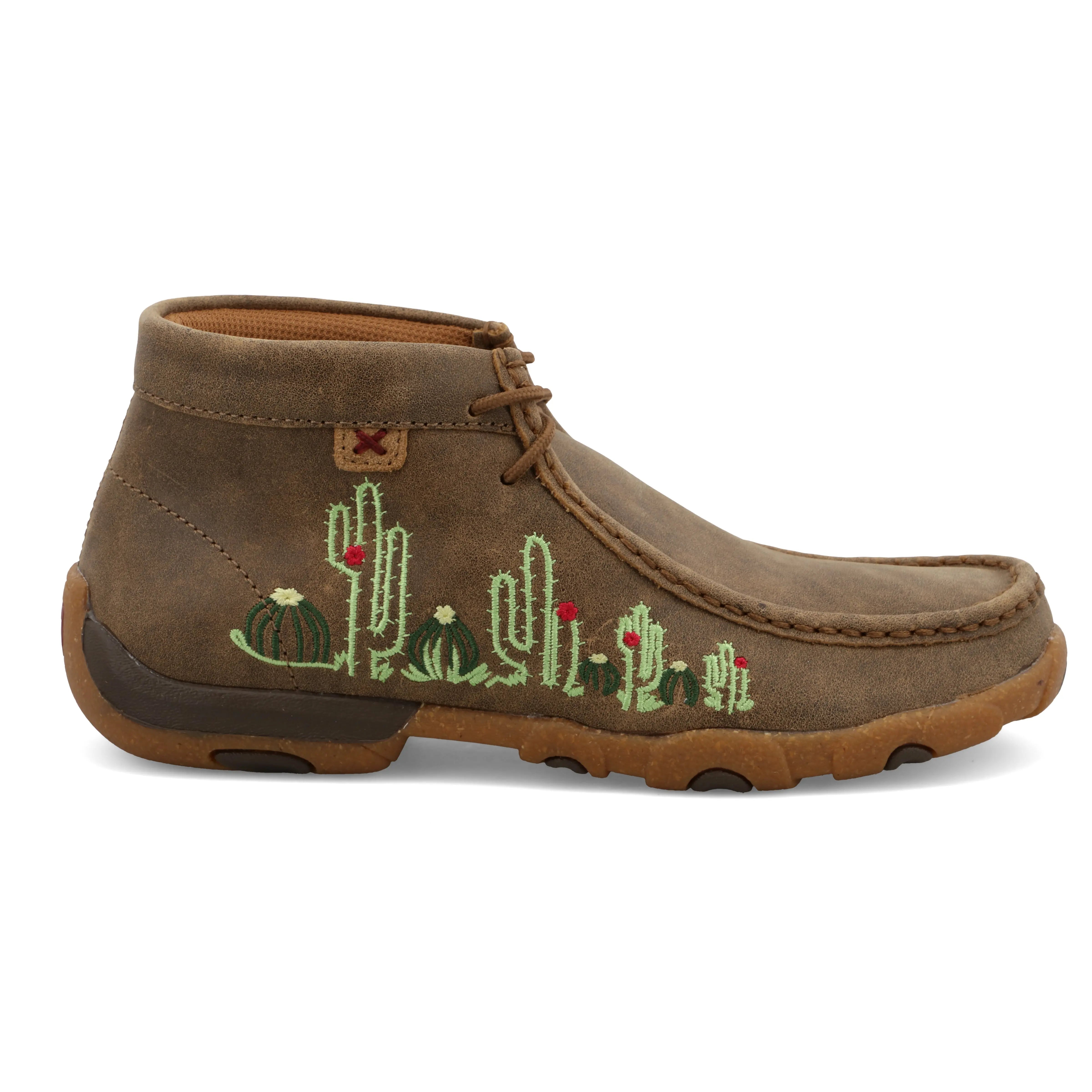 Women's Chukka Driving Moc (Embroidered) TWISTED X