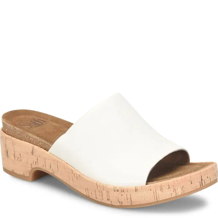Women's Sofft Cass Leather Slide Sandal - Effortless Summer Style OFF-WHITE-M-10 SOFFT