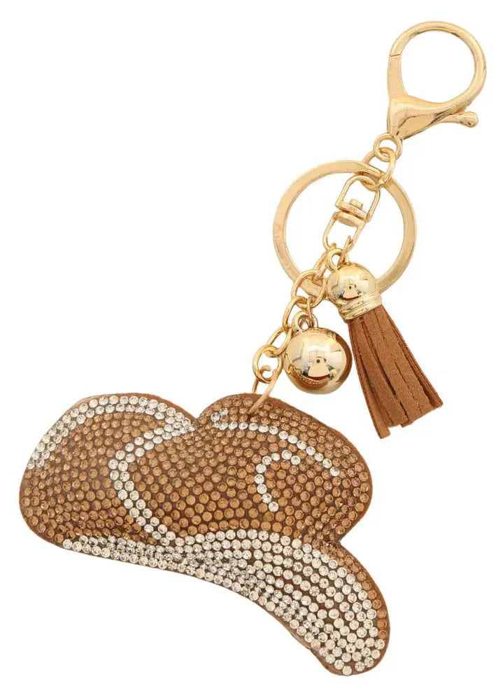Joia Badazzled Keychains – Rhinestone Tassel Key Chain Accessory JOIA TRADING CO.