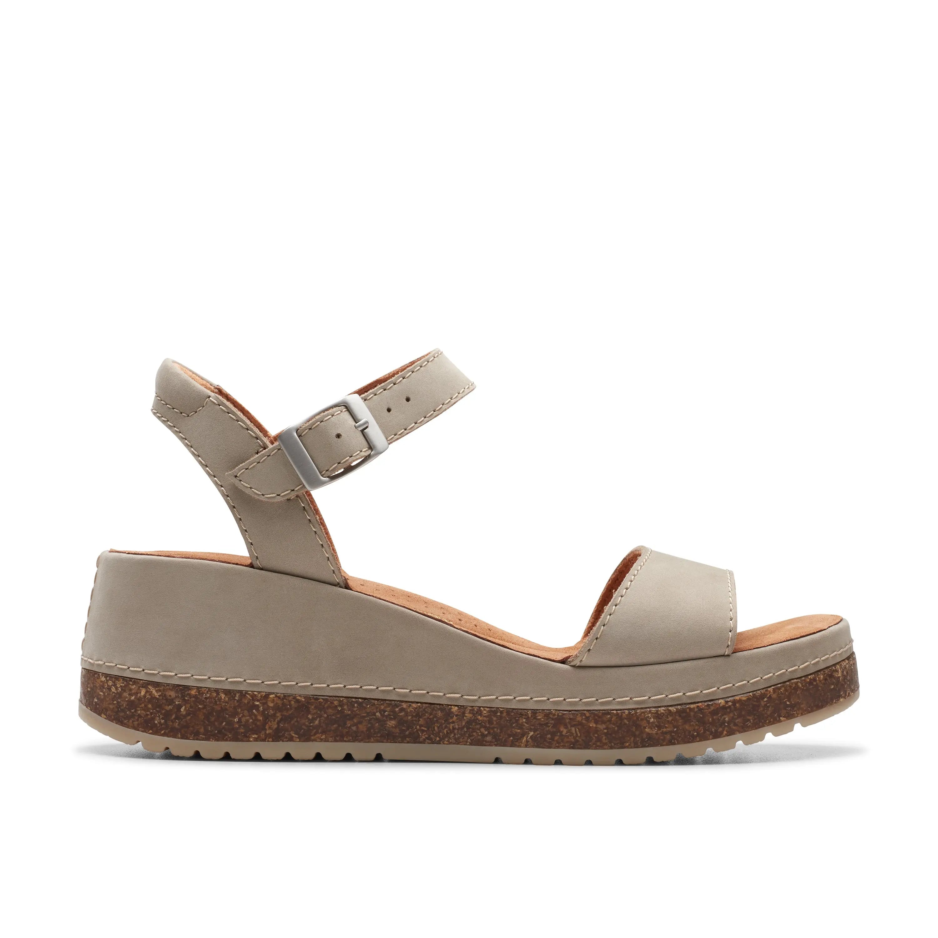 Women's Clarks Kassanda Lily – Strappy Wedge Sandals for Style & Comfort