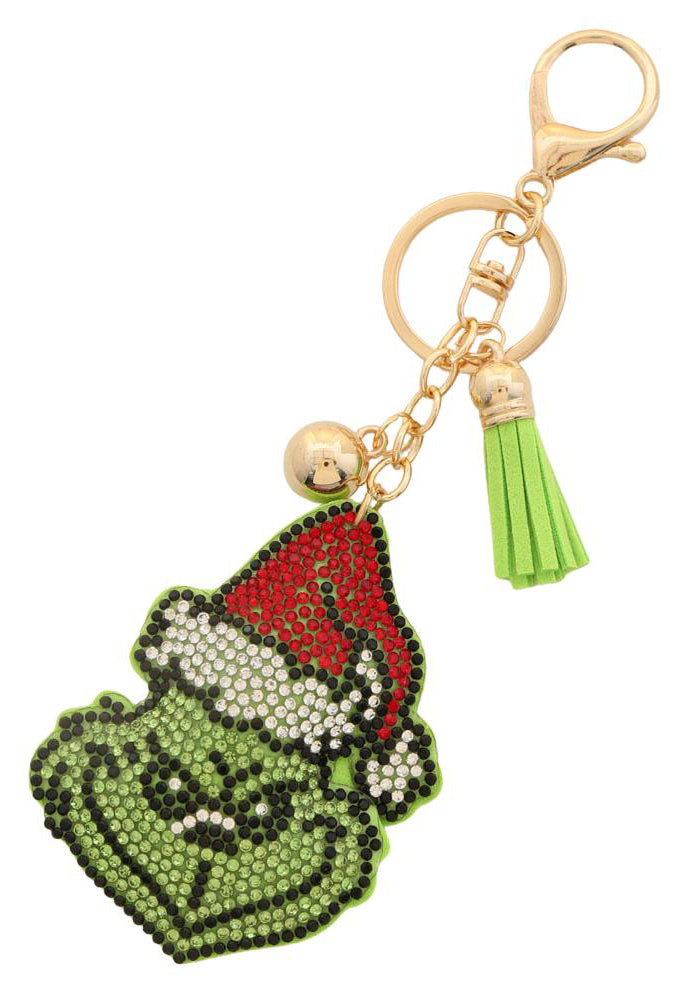 Joia Badazzled Keychains – Rhinestone Tassel Key Chain Accessory JOIA TRADING CO.
