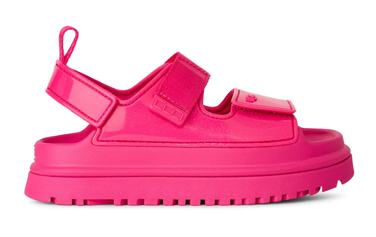 Kids' UGG GoldenGlow Glossy Sparkles – Shimmer Summer Sandals UGG