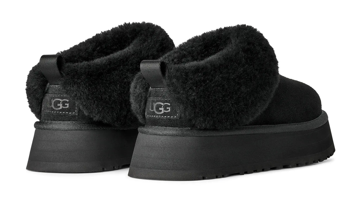Women’s UGG Tazzelle – Cozy Sheepskin Indoor-Outdoor Platform Slipper