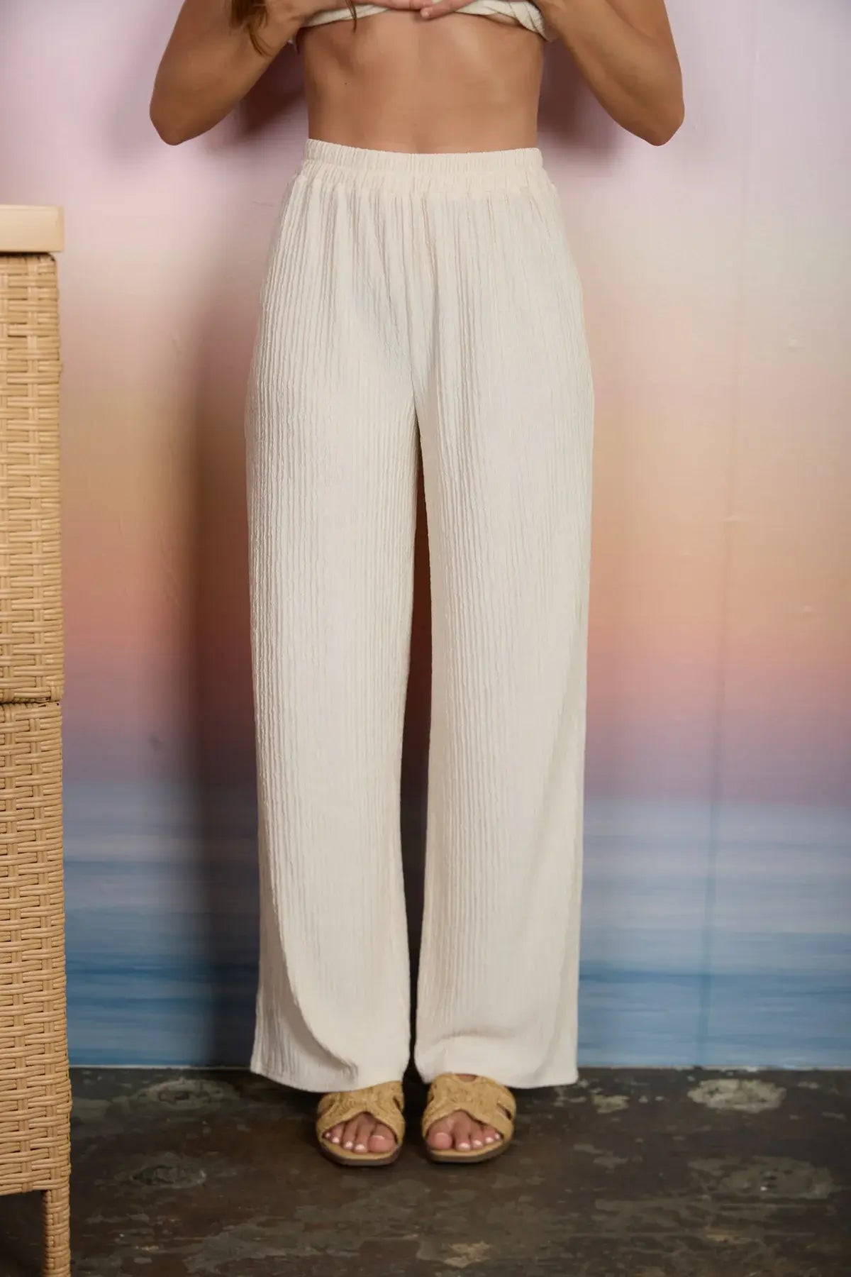 Blu Pepper Summer Tide Pants – High Waist Lounge Pants BLU PEPPER