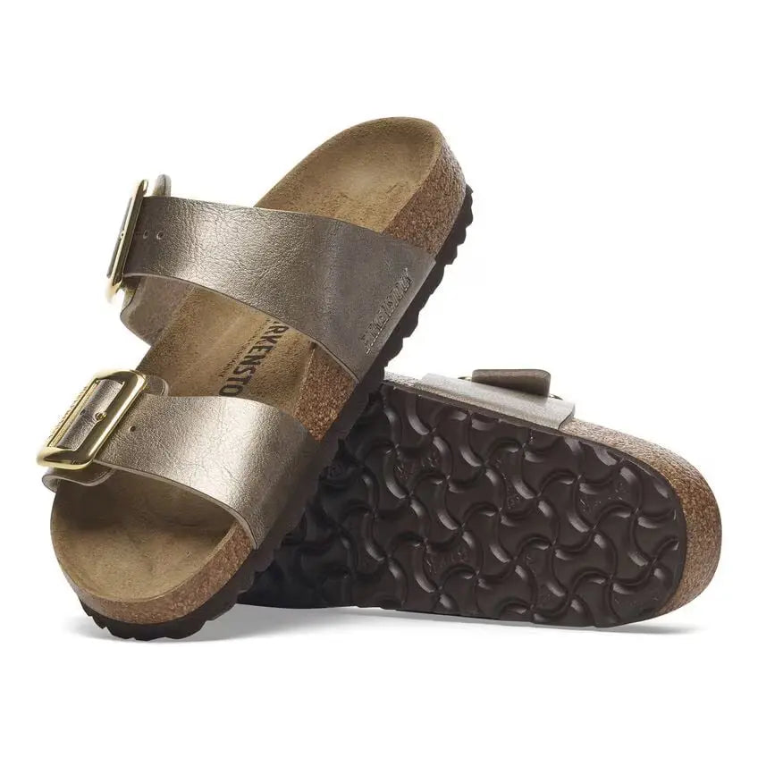 Women’s Birkenstock Sydney Luxe Buckle – Silky Sheen Finish & Comfort Fit BIRKENSTOCK