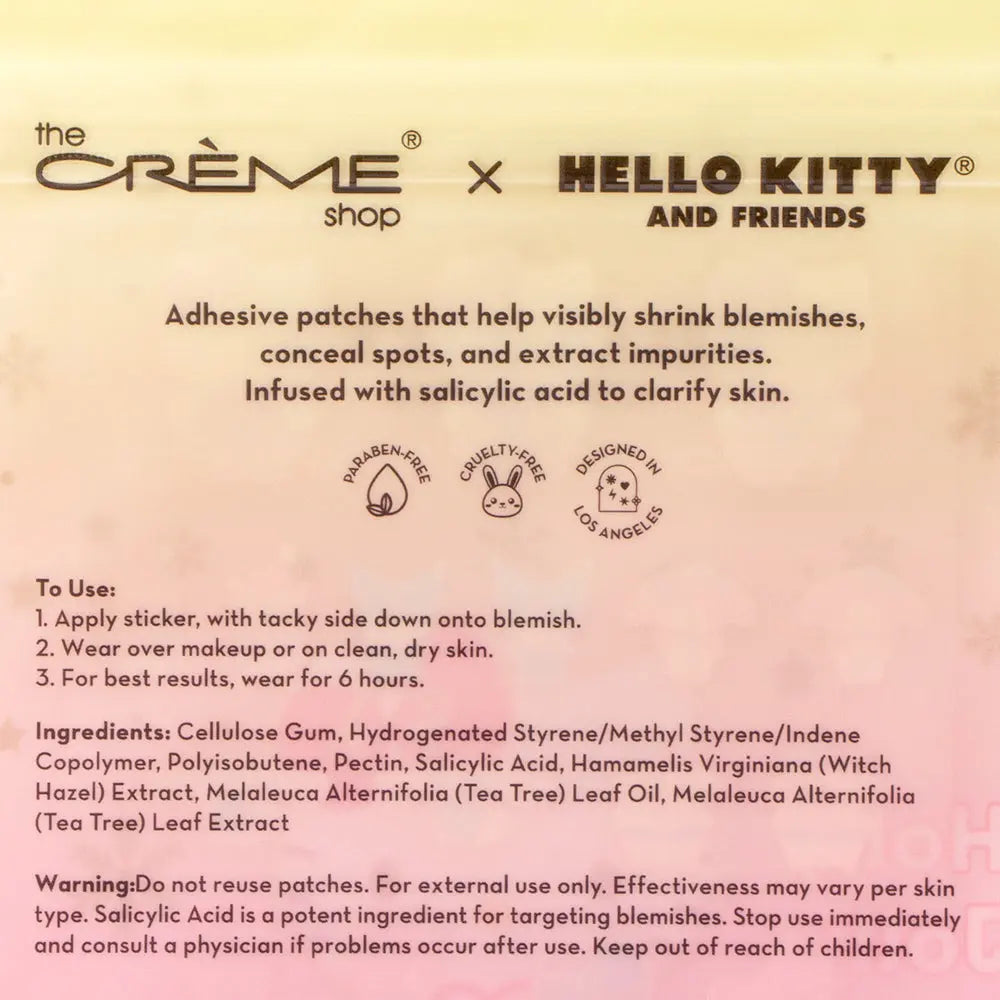 Joia Accessories Hello Kitty Holiday Blemish Patches – Cute Hydrocolloid Spot Treatment JOIA TRADING CO.