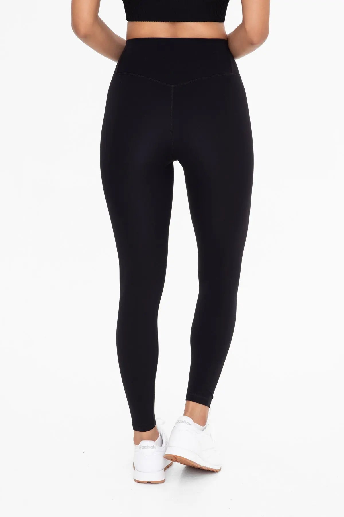 Mono B Bianca High-Waisted Leggings – Winter-Ready Thermal Leggings with Tummy Control MONO B