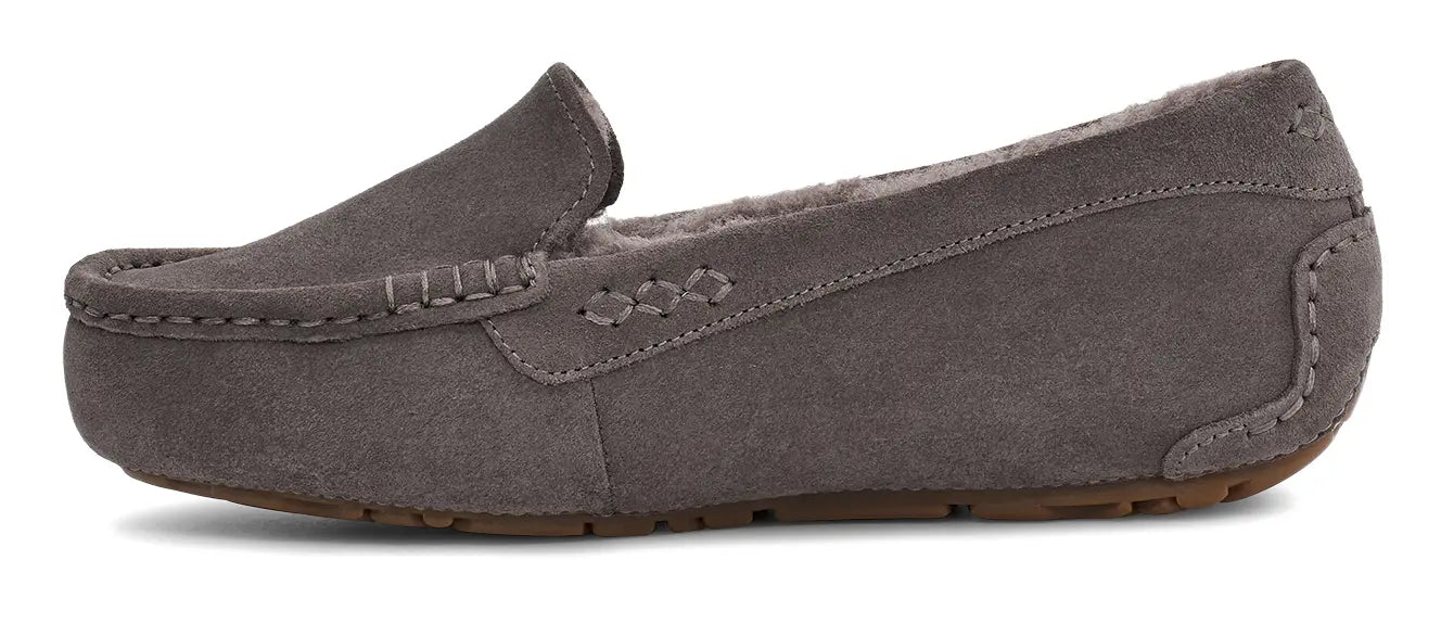 Women's UGG Ansley – Classic Suede Moccasin with Wool Lining UGG