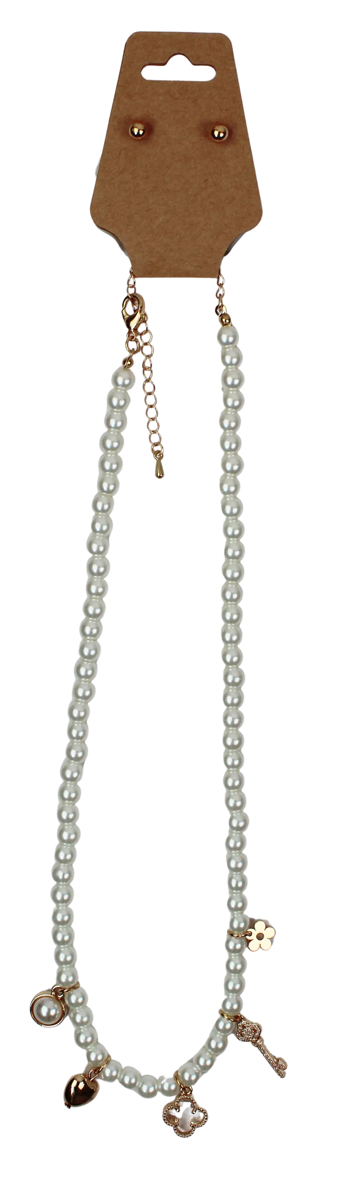 Joia Enchanted Charm Pearl Necklace – Elegant Pearl Jewelry JOIA TRADING CO.