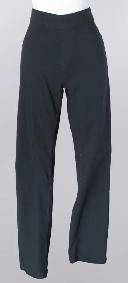 Keren Hart Judy Stretch Pants – Comfortable Everyday Pull-On Pants BLACK / XL KEREN HART