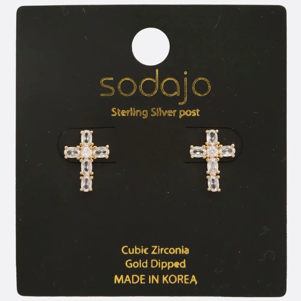 BLESSED BRILLIANCE EARRINGS JOIA TRADING CO.