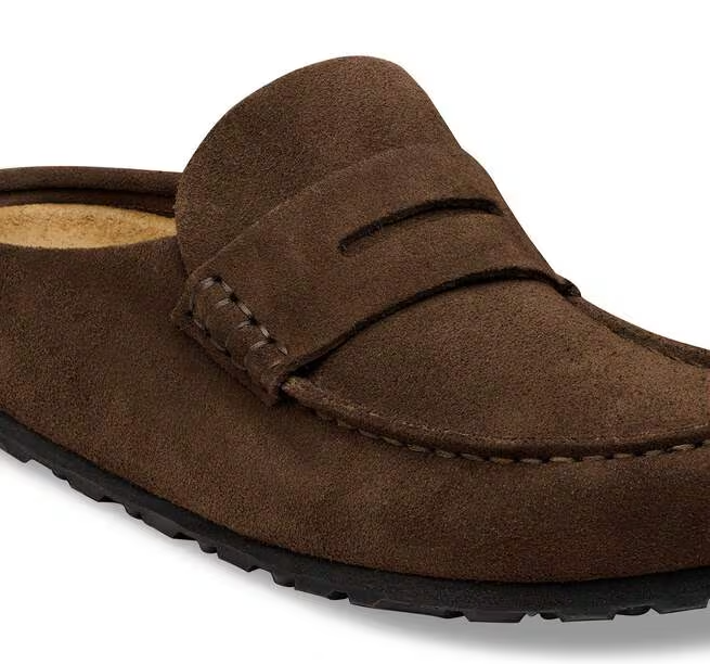 Birkenstock Naples Wrapped – Suede Loafer-Style Clog BIRKENSTOCK