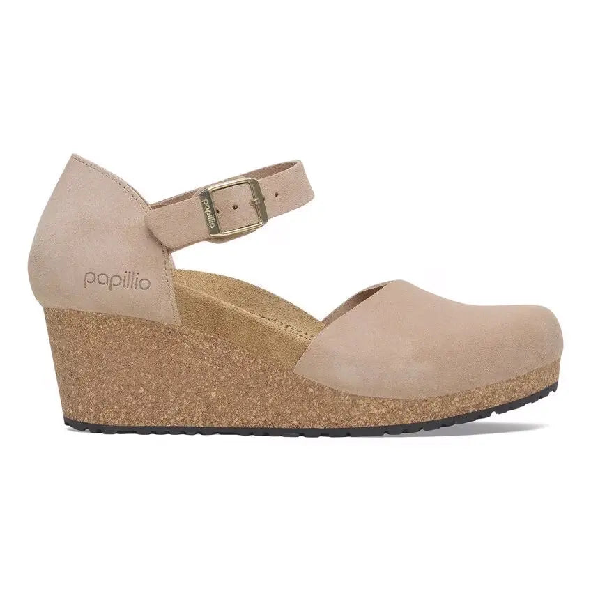Birkensock Mary – Suede Wedge Mary Jane with Supportive Fit BIRKENSTOCK