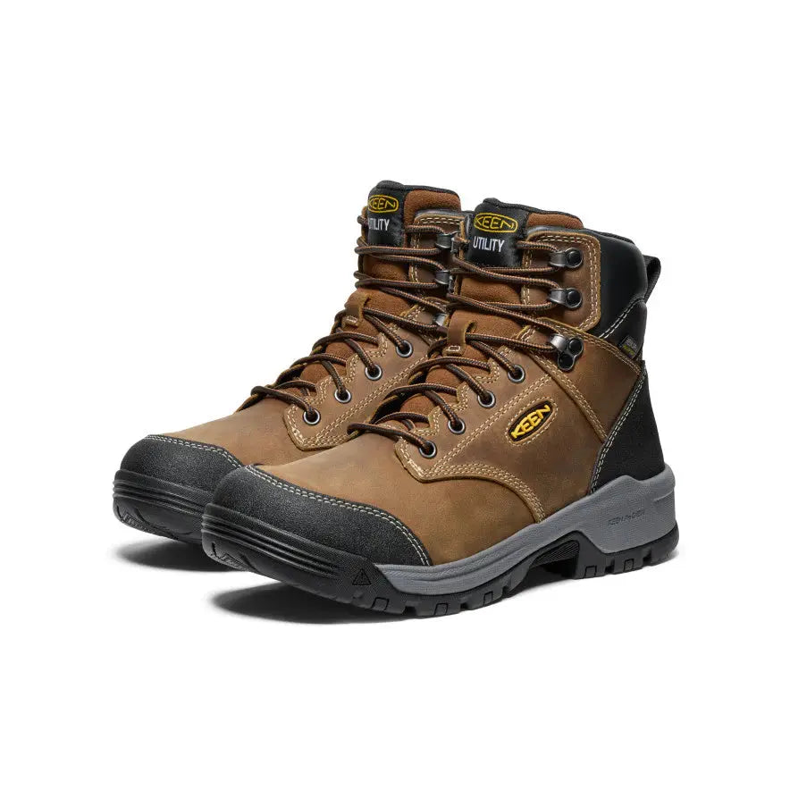 KEEN Utility Evanston 6" Waterproof Boot (Soft Toe)– Built for the Toughest Job Sites