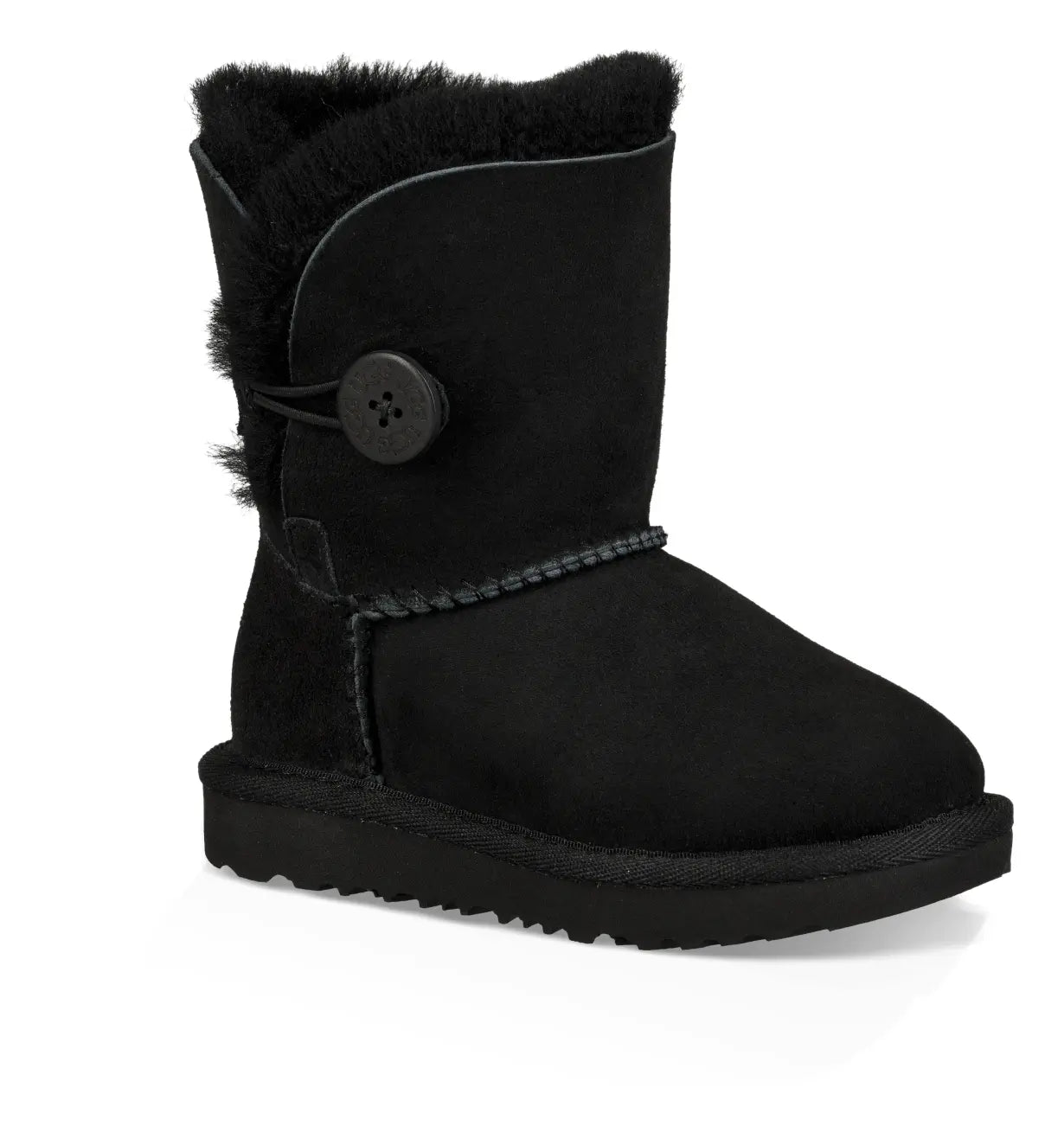 Toddler’s UGG Bailey Button II – Cozy Sheepskin Boot with Versatile Style CHESTNUT-12 UGG